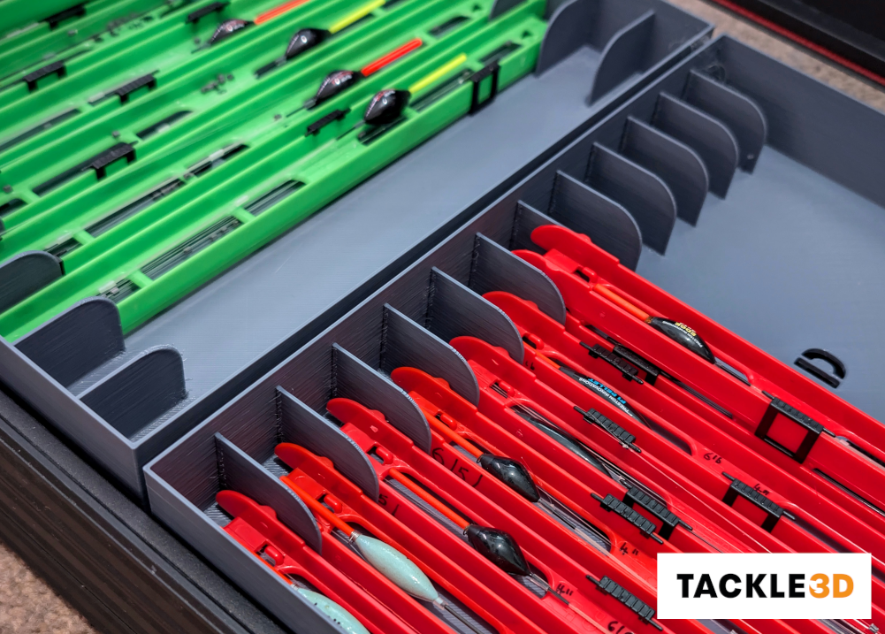 Double Deep Winder Rig Insert Trays for Daiwa Boxes - Tackle3D