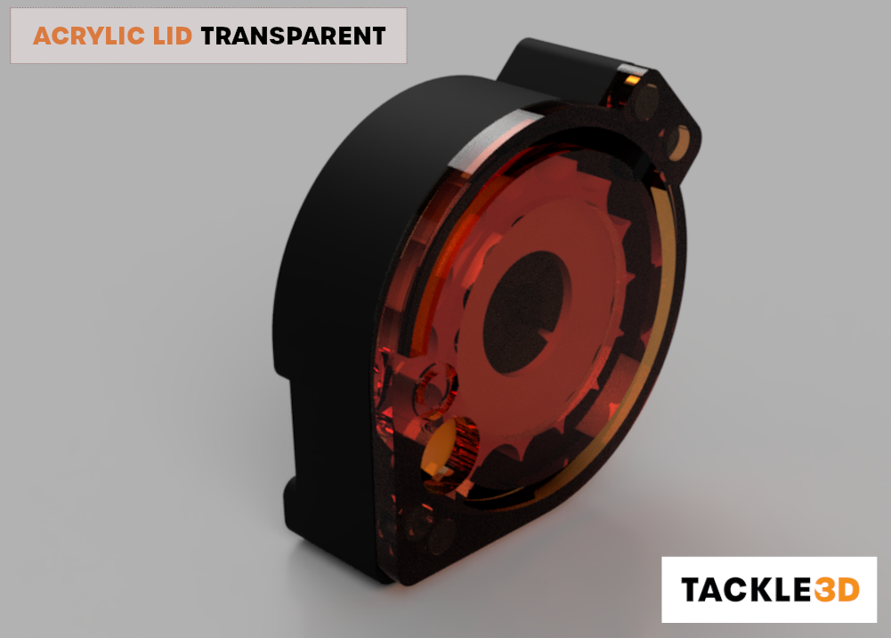 FX DRS Magazine with Transparent Acrylic Lid