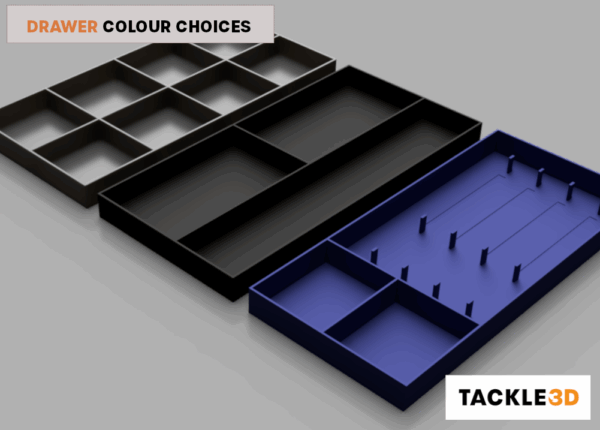 Mapide Tray 3 Slim Side Drawer Trays For The MAP Z Series Box