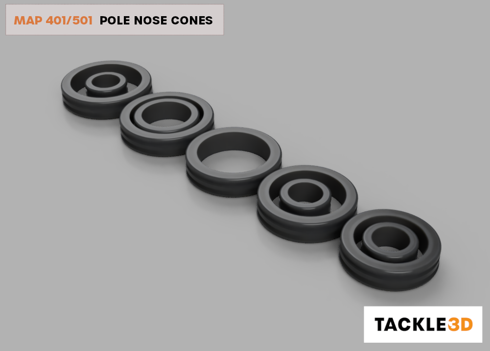 MAP TKS pole Nose Cones