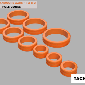 Middy Nanocore XZ65 Pole Nose Cones