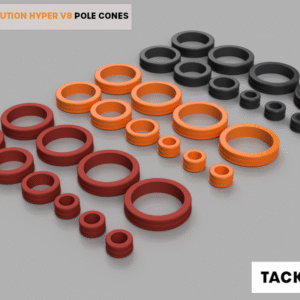 MILO Revolution Hyper V8 Pole Nose Cones