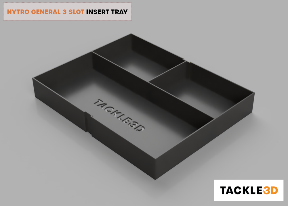 Ntryo General 3 Slot Tray