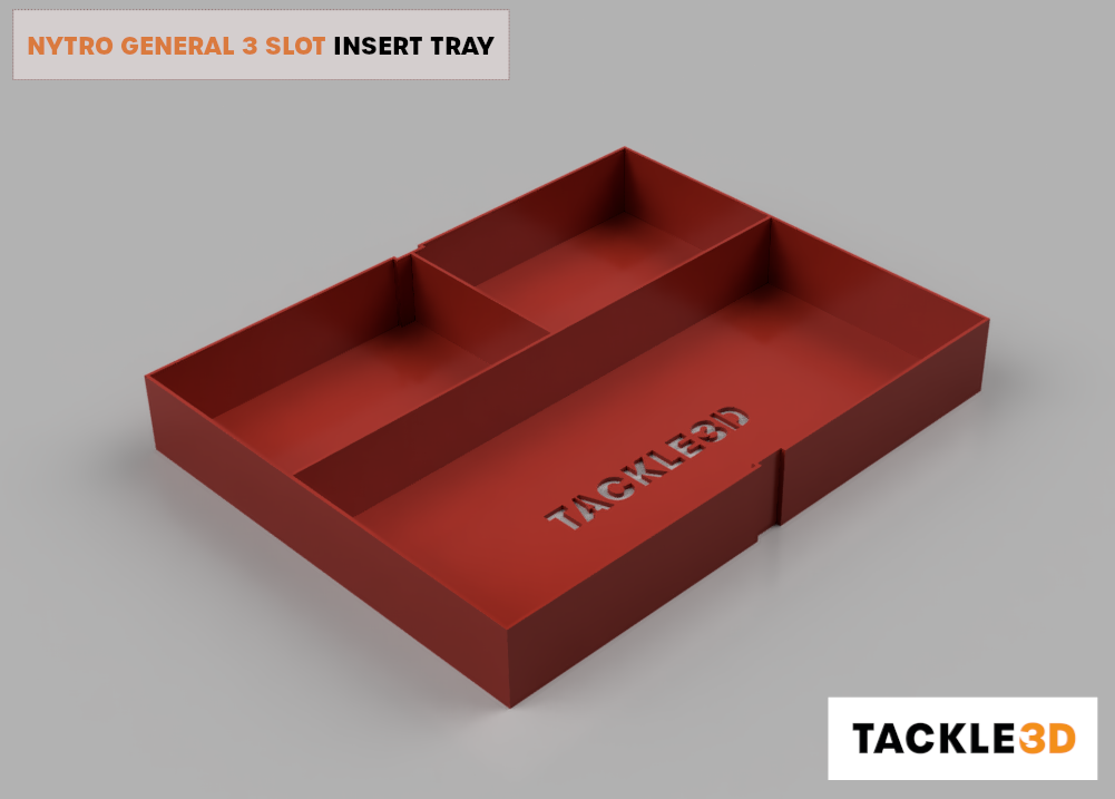 Ntryo General 3 Slot Tray