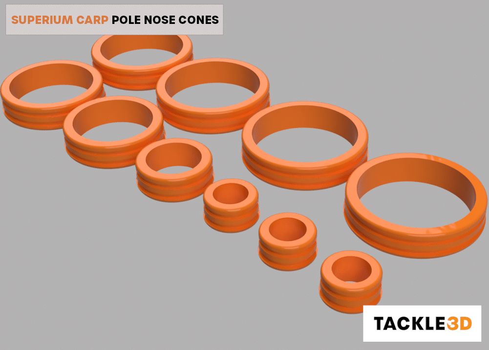 Superium Carp 16m Pole Nose Cones