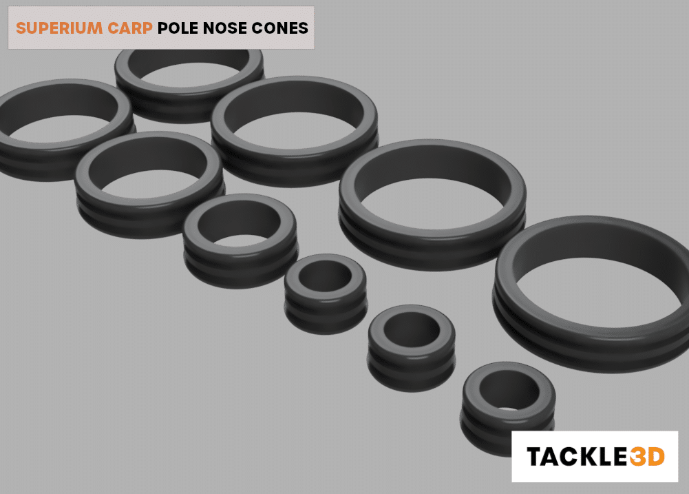 Superium Carp 16m Pole Nose Cones