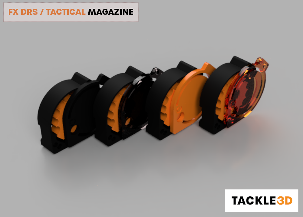 FX DRS Magazine with Transparent Acrylic Lid