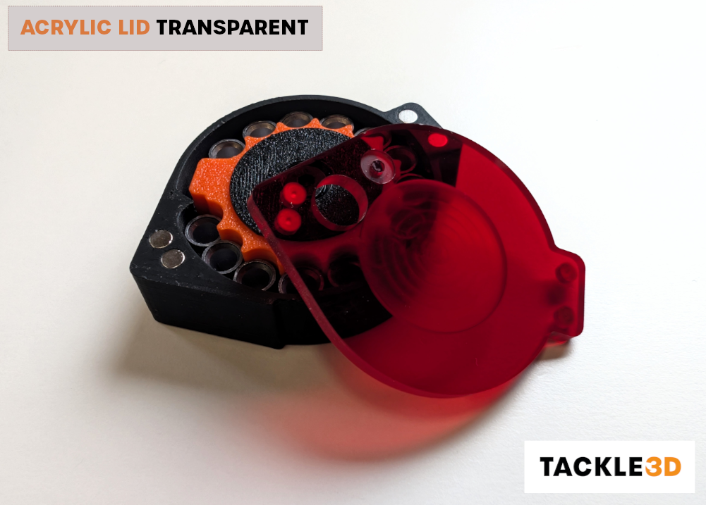FX DRS Magazine with Transparent Acrylic Lid